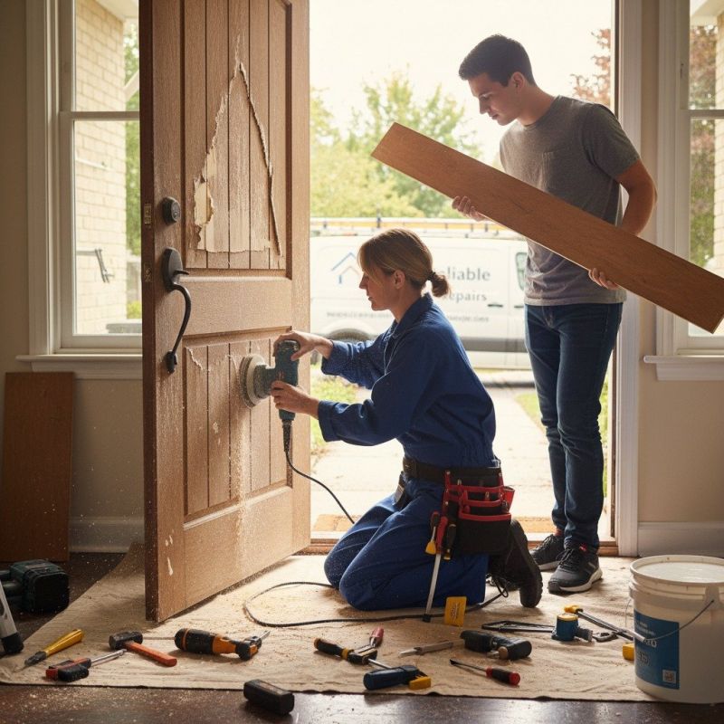 Door Frame Repair in Conroe, TX