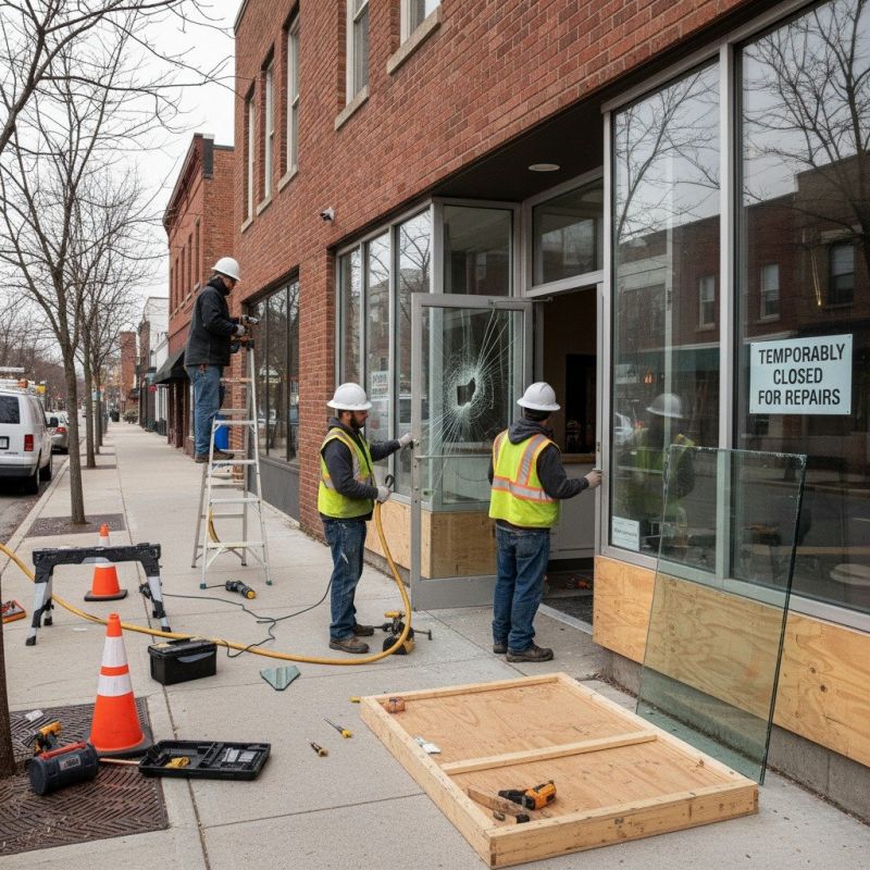 Storefront Door Replacement