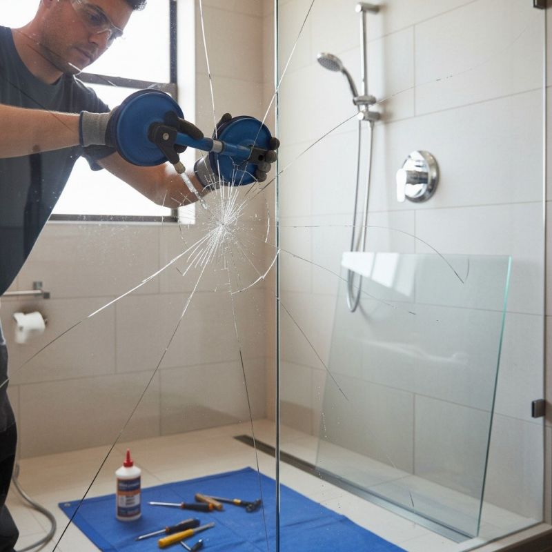 Pivot Shower Door Repair in Alpharetta, GA